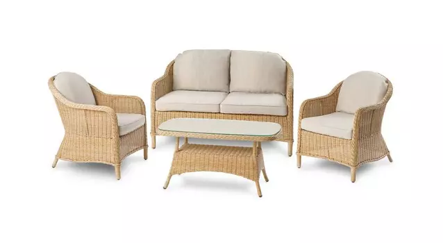 Комплект из искусственного ротанга OLIVIA