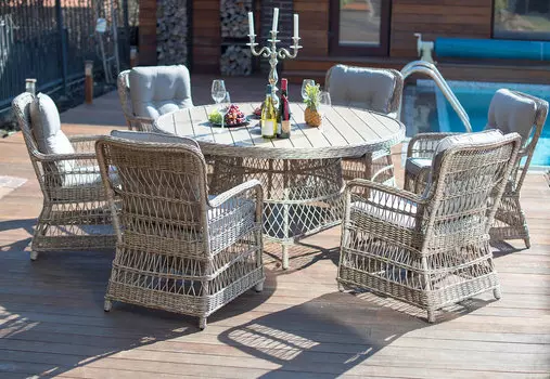 Комплект из искусственного ротанга Риальто