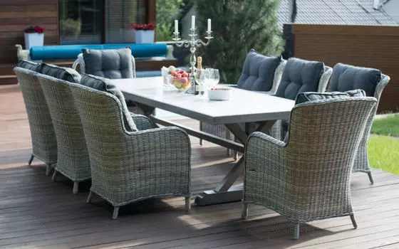 Комплект мебели Бергамо 6 серый