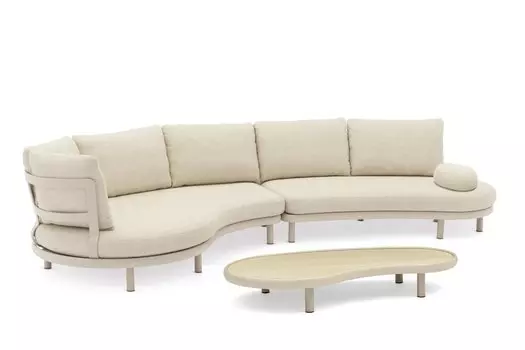 Комплект мебели c кофейным столом Gotland Lounge, бежевый