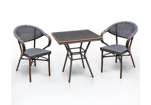 Комплект мебели из искусственного ротанга 2+1 А1016-D2003S-2pcs