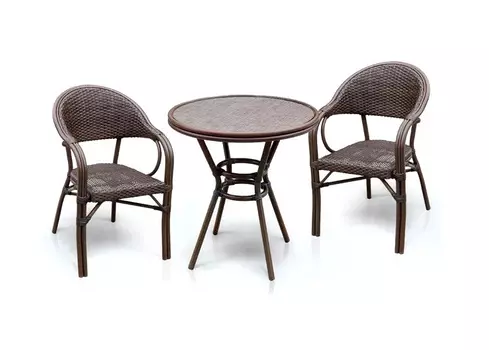 Комплект мебели из искусственного ротанга 2+1 А1007-D2003SR