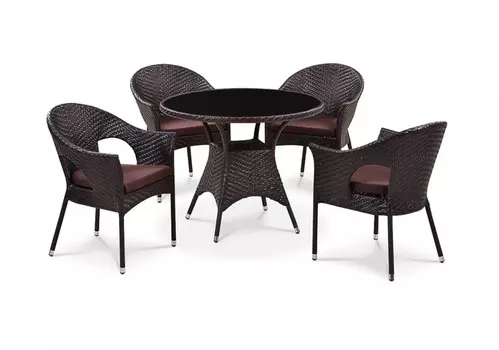 Комплект мебели из искусственного ротанга 4+1 T190B-1/ Y-97B