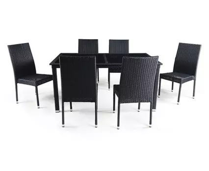 Комплект мебели из искусственного ротанга 6+1 T246A Y-191A