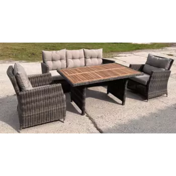 Комплект мебели с диваном AFM-308A Brown