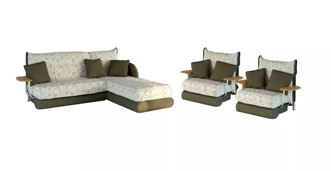 Комплект мягкой мебели Голливуд-2