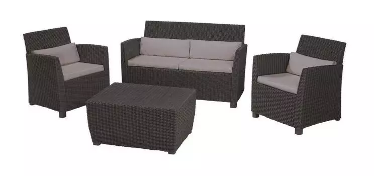 Комплект пластиковой мебели Corona