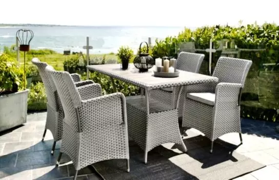 Комплект плетенной мебели Nora