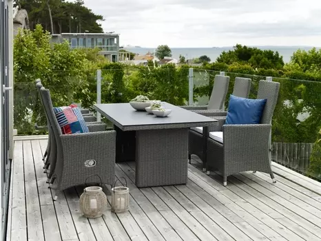 Комплект плетеной мебели Cora grey