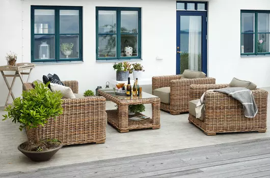 Комплект плетеной мебели Eddo