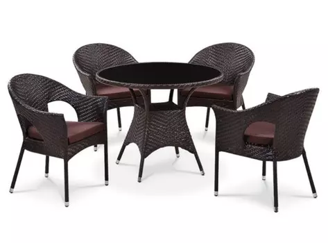 Комплект садовой мебели 4+1 T190B-1 Y-97B