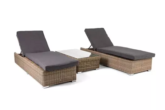 Комплект шезлонгов со столиком Лацио