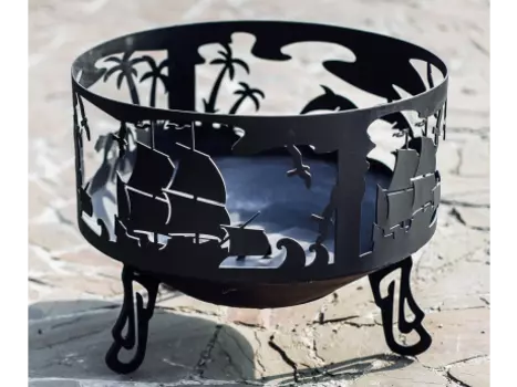 Костровая чаша Корабль