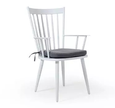 Кресло белое Alvena