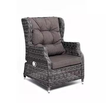 Кресло из искусственного ротанга Форио графит