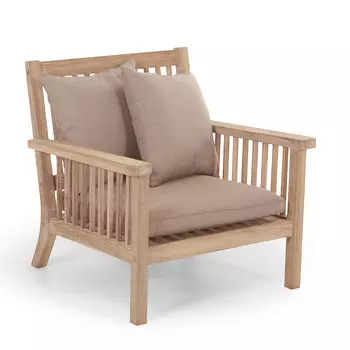 Кресло из массива ели Cecilia