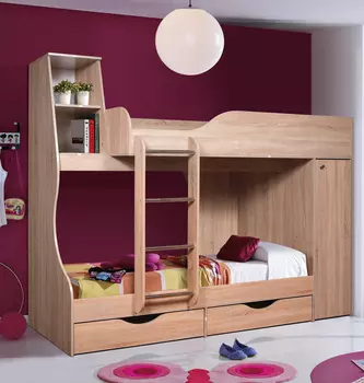 Кровать двухъярусная 05 255