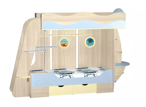 Кровать двухъярусная Юнга