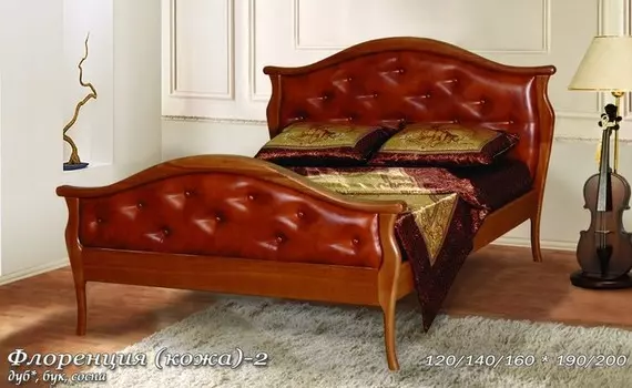 Кровать Флоренция 2 (кожа)
