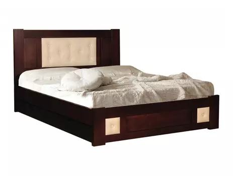 Кровать Лион-2 (Кожа)