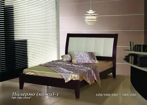 Кровать Палермо-кожа