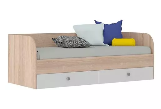 Кровать с выкатным ящиком КР-4 Ультра