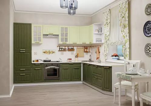 Кухонный модульный угловой гарнитур Софи