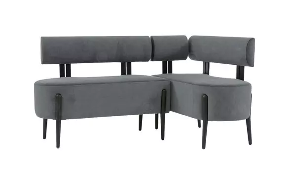 Кухонный угол Смайл Ультра Графит