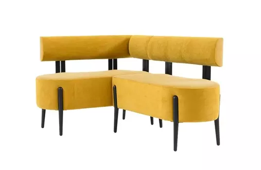 Кухонный угол Смайл Ультра Мустард