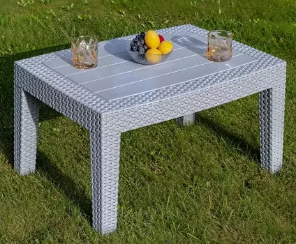 Лаунж стол LANA светло-серый