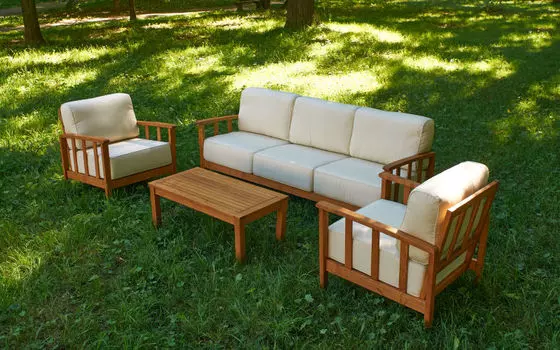 Лаунж зона Barbados из робинии