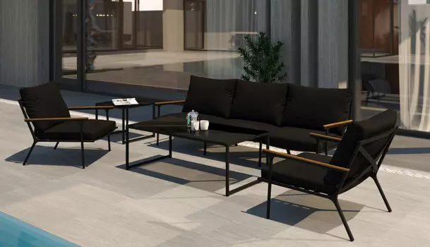 Лаунж зона Calma long black