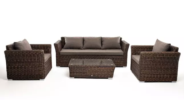 Лаунж-зона Капучино гиацинт коричневая