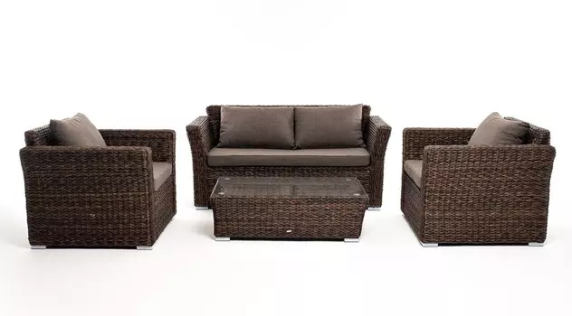 Лаунж-зона Капучино Сингл гиацинт коричневый