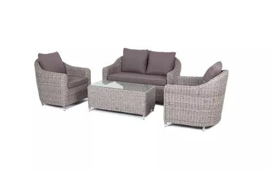 Лаунж зона Кон Панна гиацинт серый