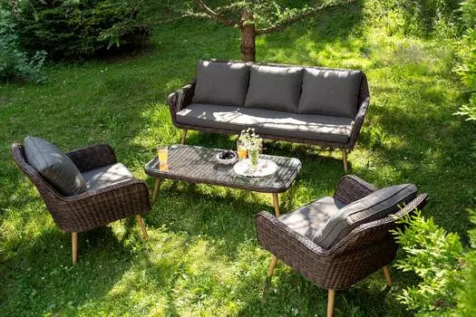 Лаунж зона Прованс, коричневый