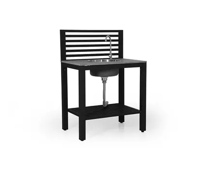 Летняя кухня Bellac черный 4850-8 Brafab