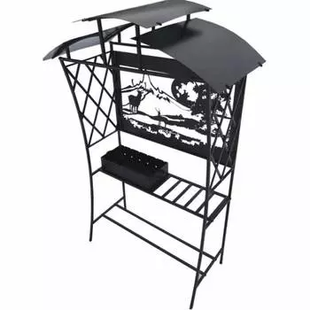 Мангал с крышей Горный олень