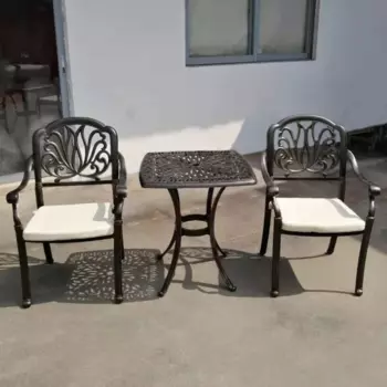 Комплект мебели из литого алюминия Milan 2