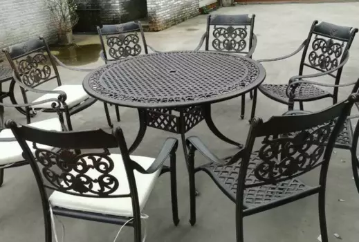 Комплект мебели из литого алюминия Sardinia 6/02