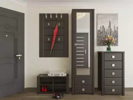 Модульная прихожая Изабель комплектация-11