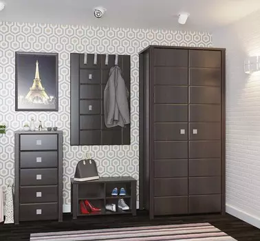 Модульная прихожая Изабель комплектация-2