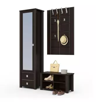 Модульная прихожая Изабель комплектация-6