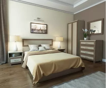 Модульная спальня Квадро-1