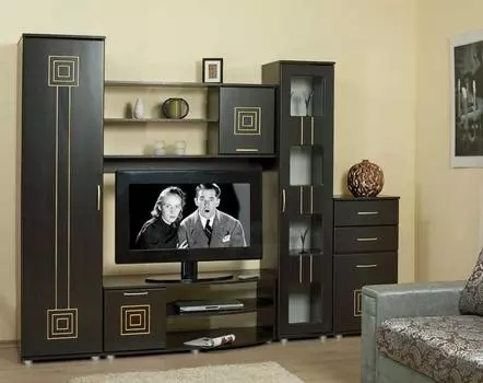 Модульная стенка Элегия Патина