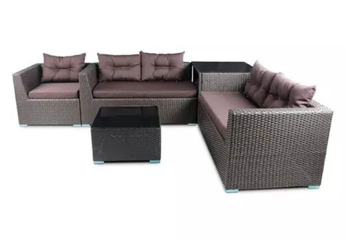 Модульный комплект мебели из искусственного ротанга Трансформер S80