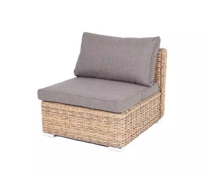 Модуль прямой с подушками Лунго гиацинт соломенный