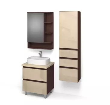 Набор мебели для ванной комнаты Фреш-4