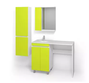 Набор мебели для ванной комнаты Волна-8