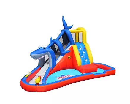Надувная водная горка Акула 3